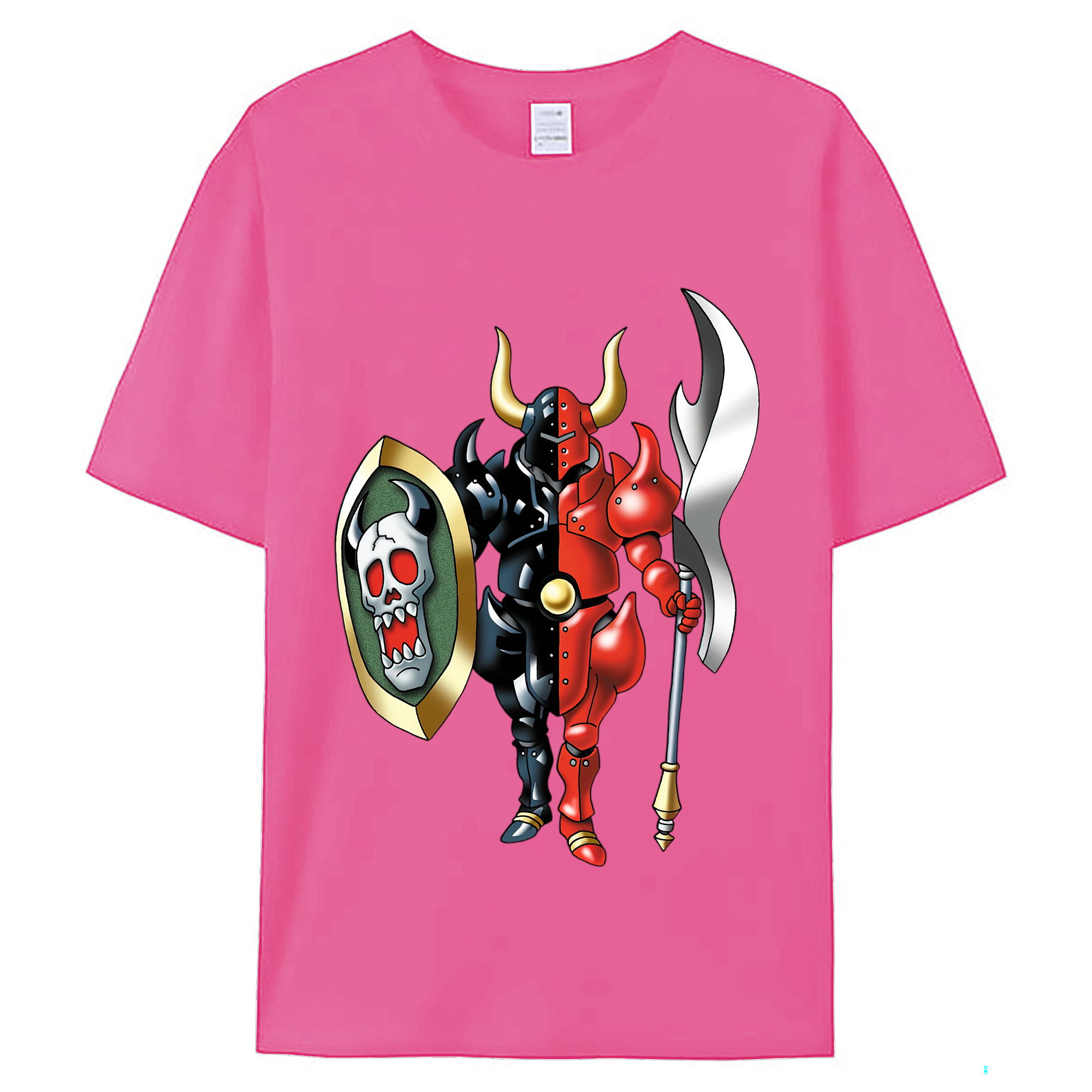 （画像用） ドラゴンクエスト Doragon Kuesuto Dragon Quest レディースカジュアルプリントTシャツ（綿100％）